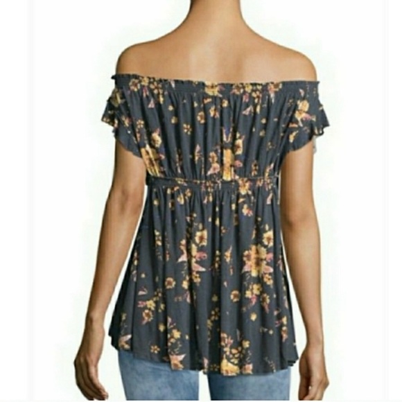 We The Free Floral Off The Shoulder Top - Picture 2 of 8